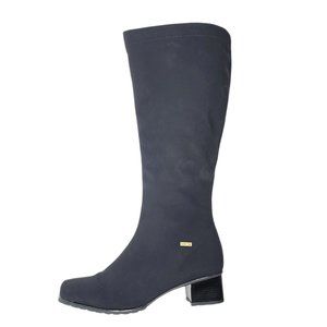 ARA Boots Women’s Size 6 Black Knee High Microfiber Gortex Waterproof Block Heel